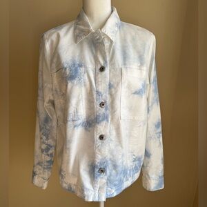 NWT J. Jill Tie-Dyed Lightweight Jacket
